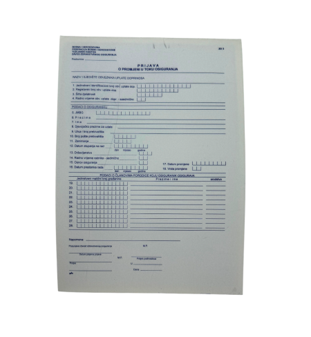 Otpremnica A4 100 listova FASELL