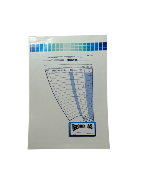 Račun A5 NCR 100 listova FASELL