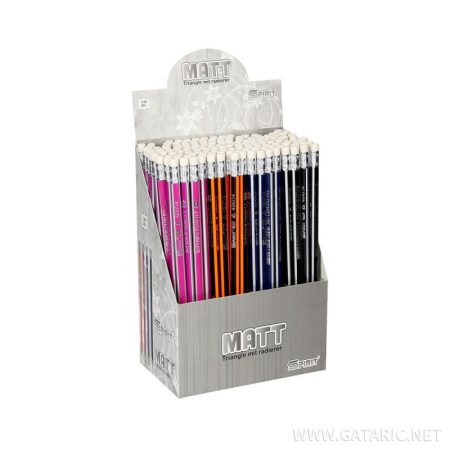 DRVENA OLOVKA S GUMUCOM